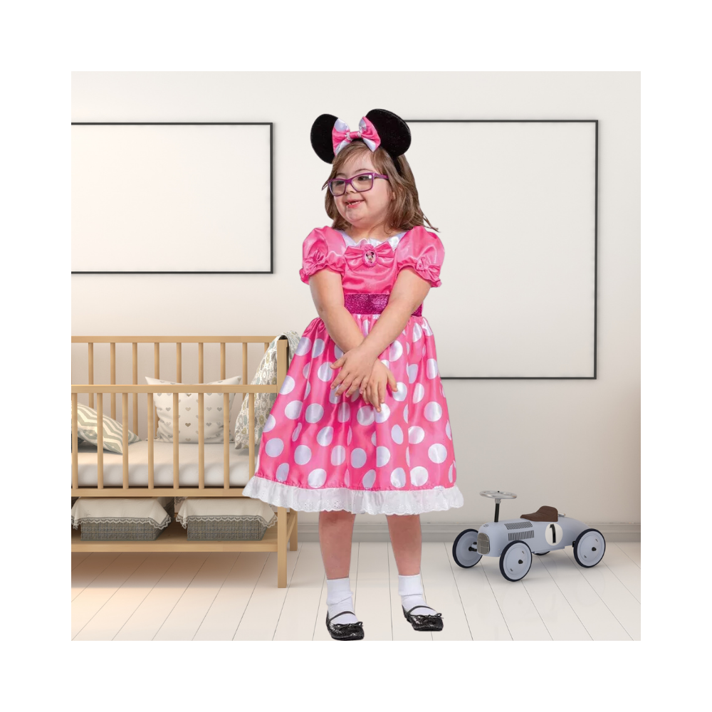 Halloween Kids Pink Minnie Mouse Adaptive Costume