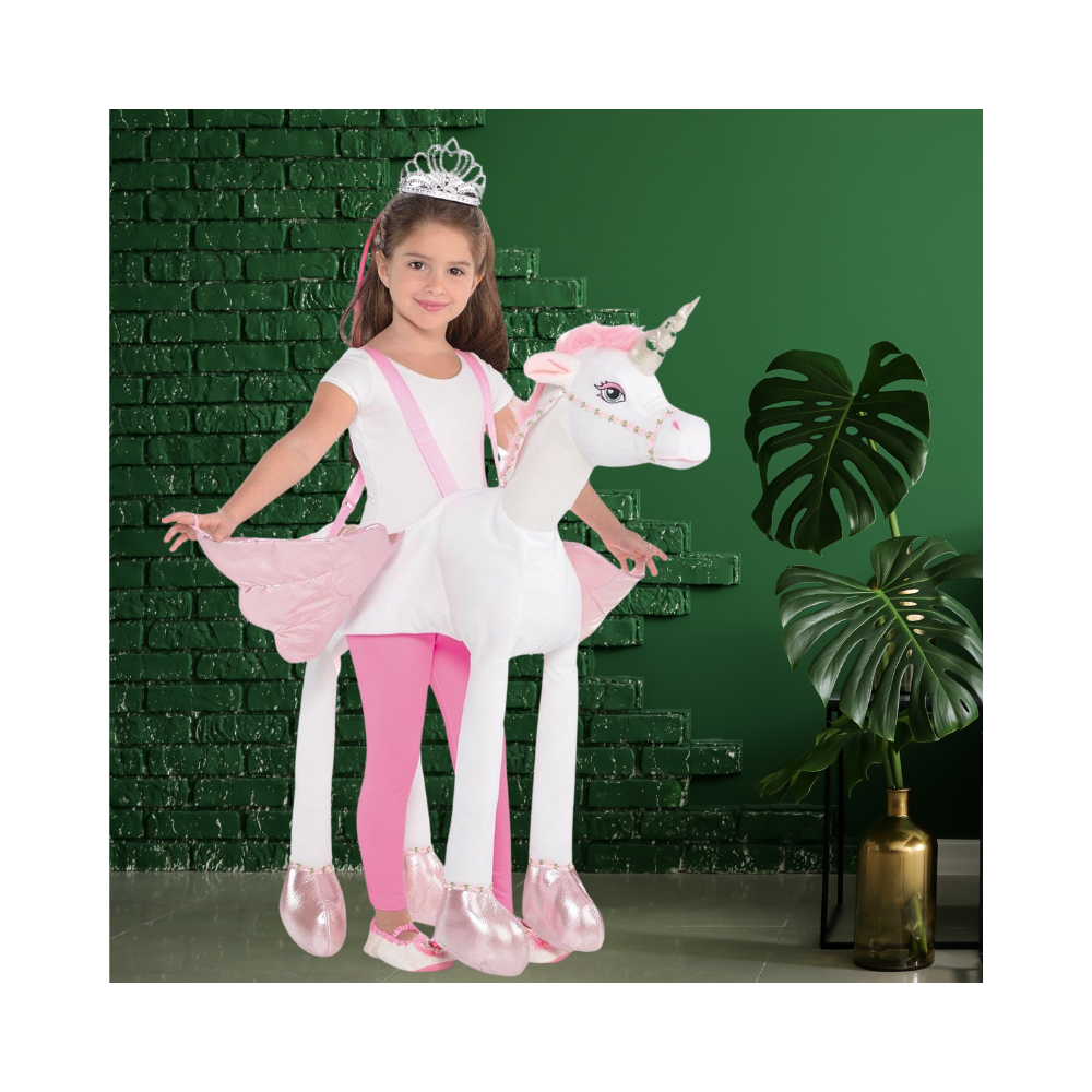 Halloween Child Unicorn Ride-On Costume