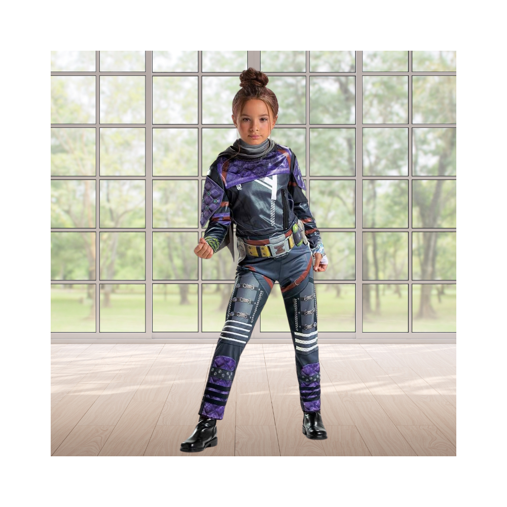 Halloween Apex Legends Wraith Costume for Kids