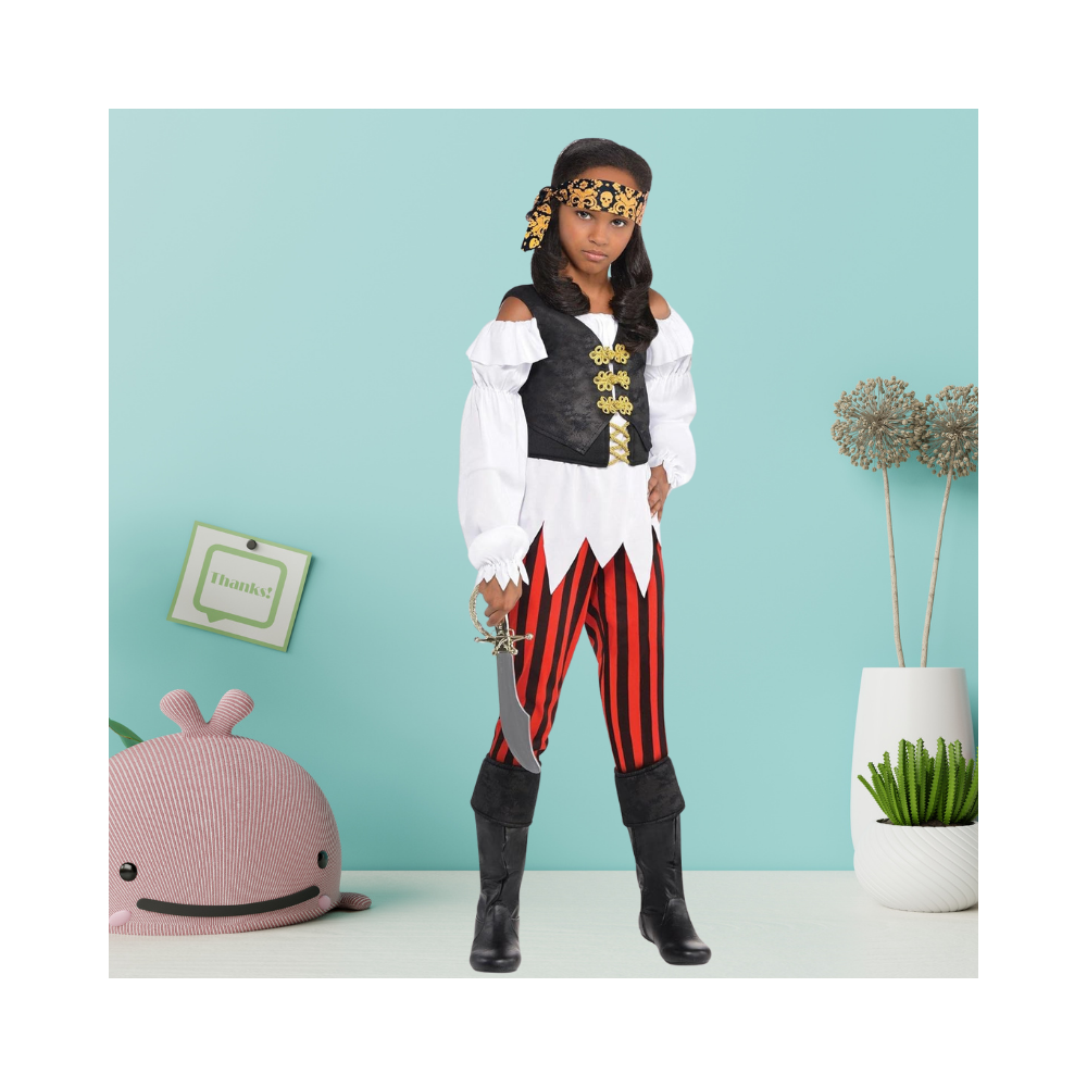 Halloween Pirate Costume for Girls