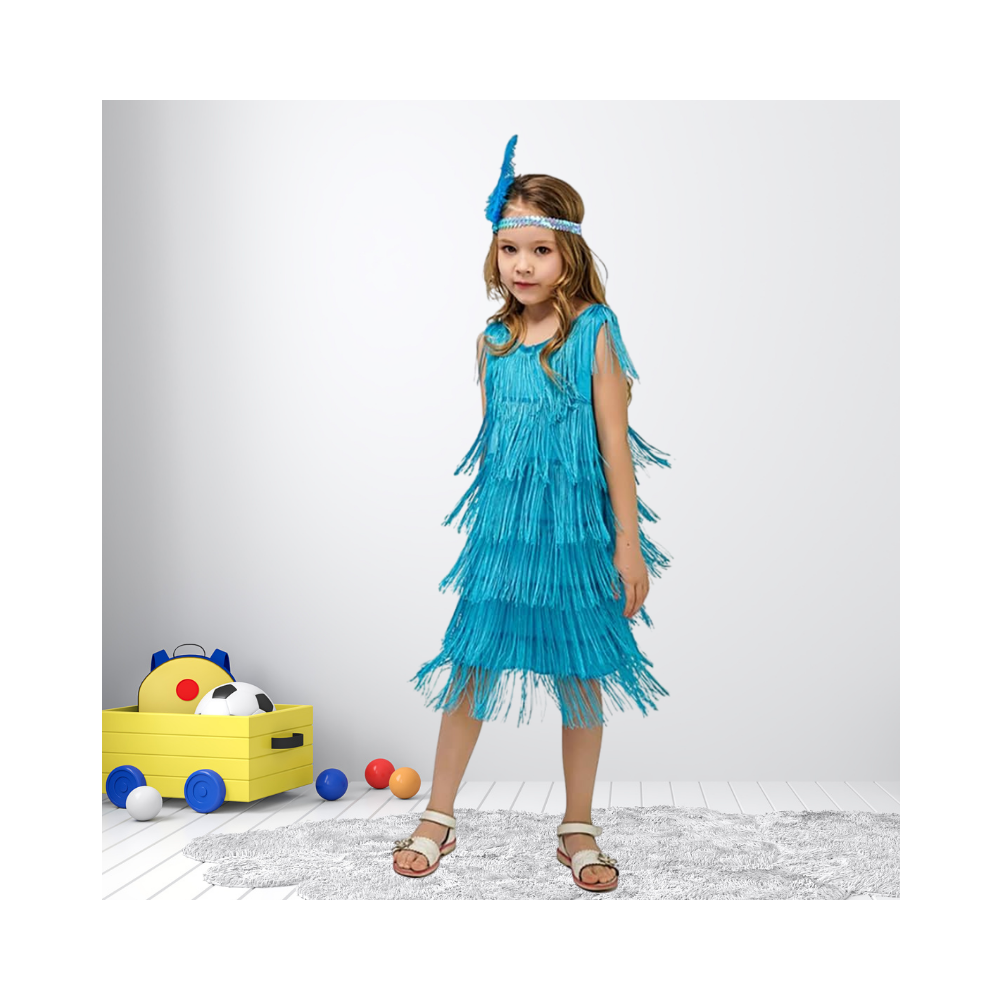 Halloween 20s Flapper Dresses for Girls