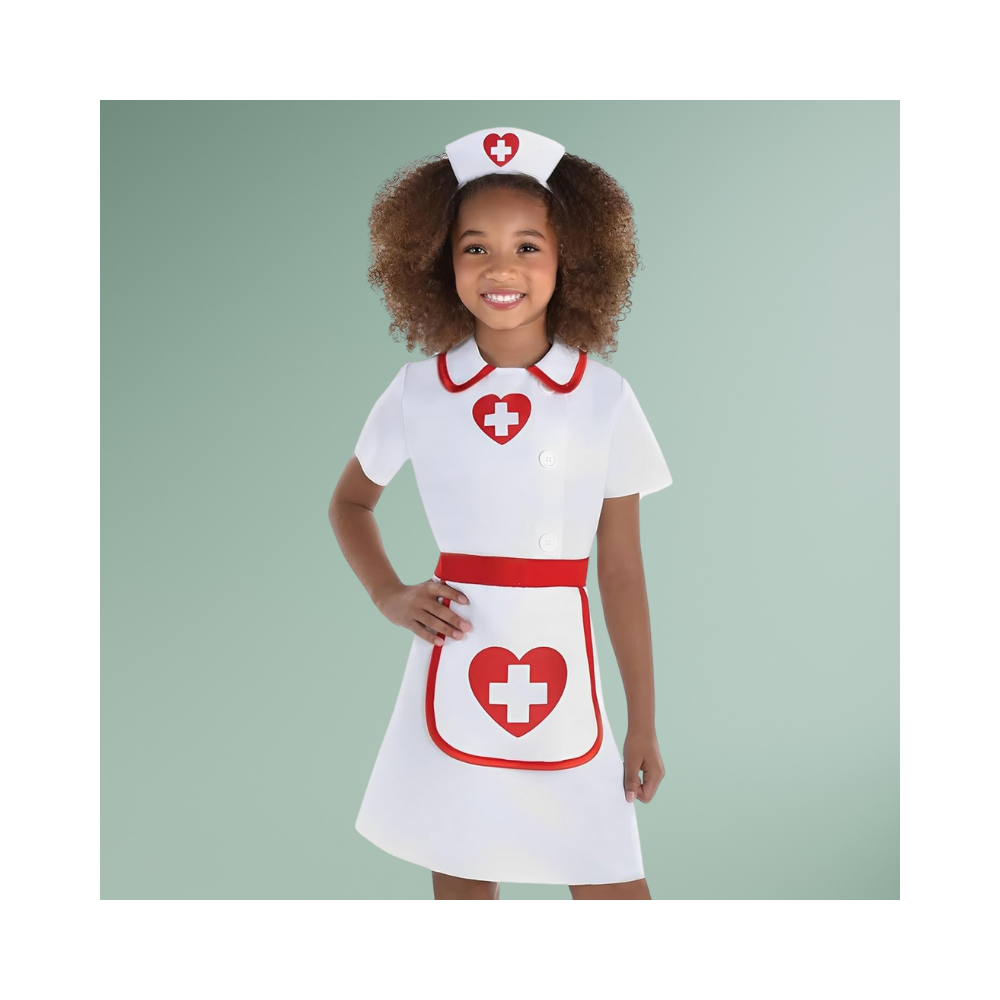 Halloween Sweetheart Nurse Costume For Girls