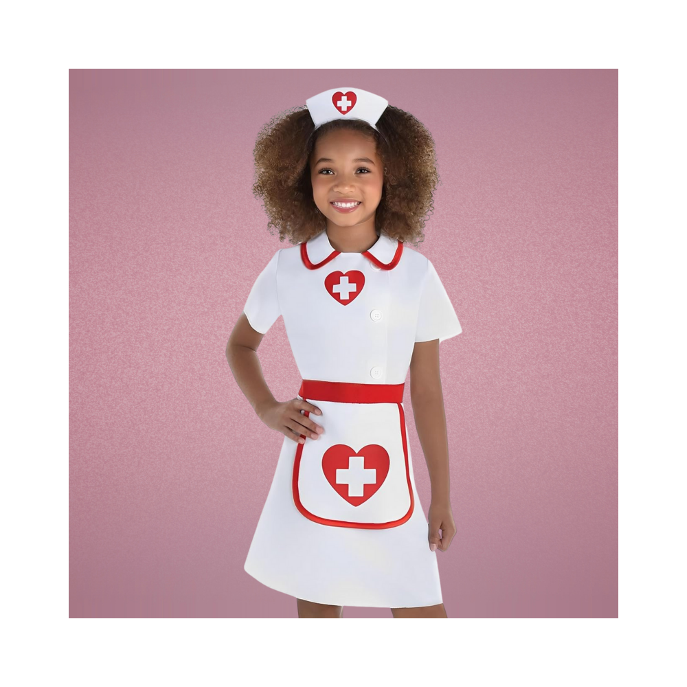 Halloween Sweetheart Nurse Costume For Girls