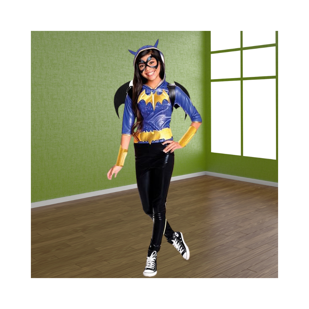 Halloween Girls Deluxe Batgirl Costume