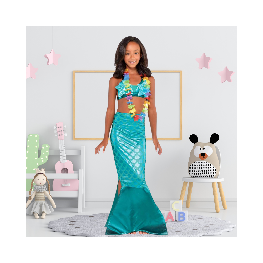 Halloween Mermaid Child Costume Kit