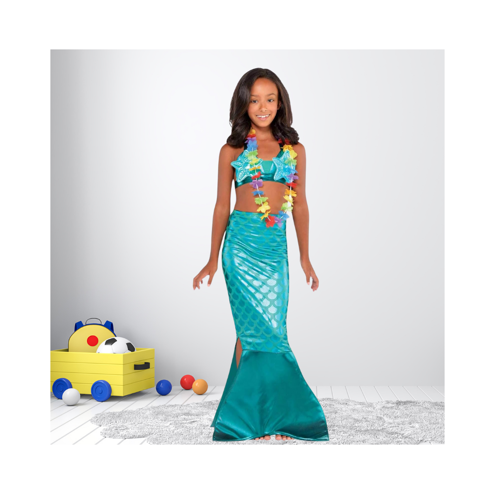 Halloween Mermaid Child Costume Kit