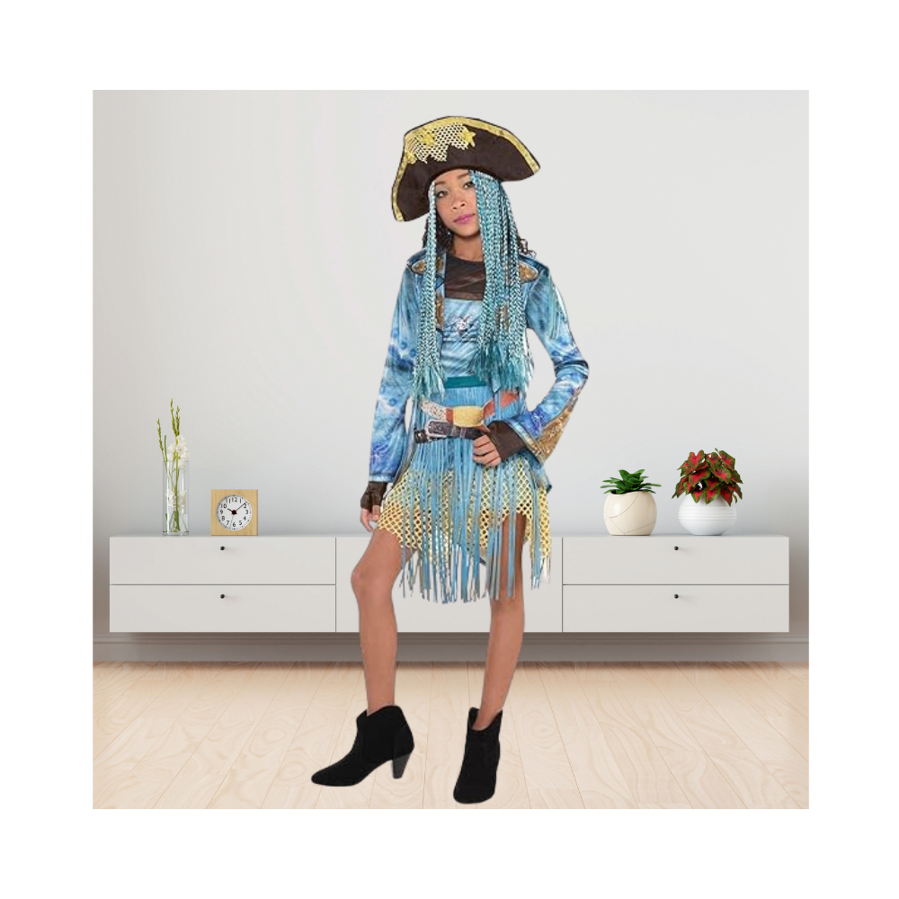 Halloween Descendants 2 Uma Costume for Girls