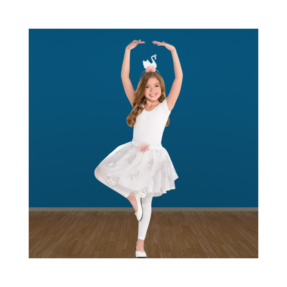 Halloween Kids Swan Ballerina Costume Accessory Kit