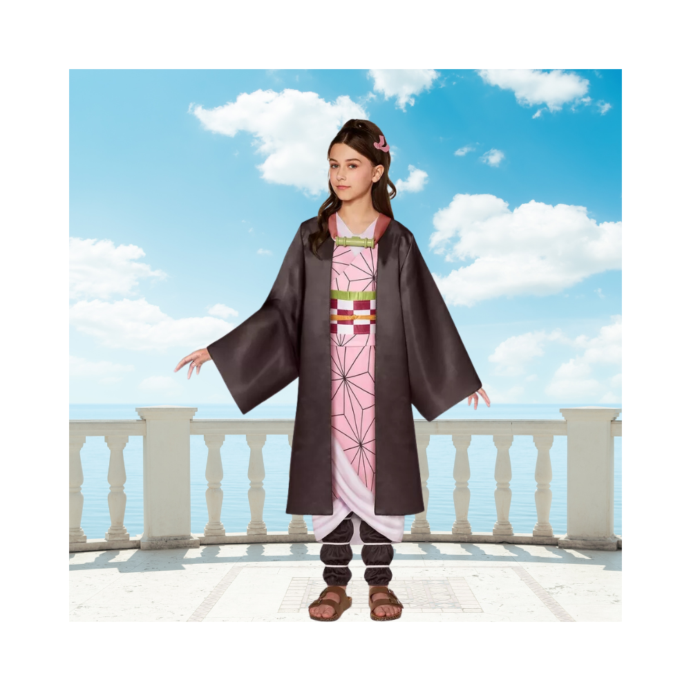 Halloween Kids Nezuko Costume - Demon Slayer