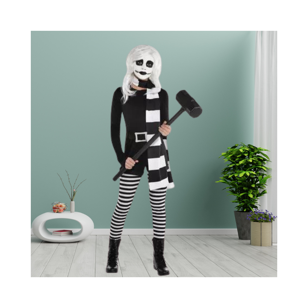 Halloween Kids Psycho Alice Costume