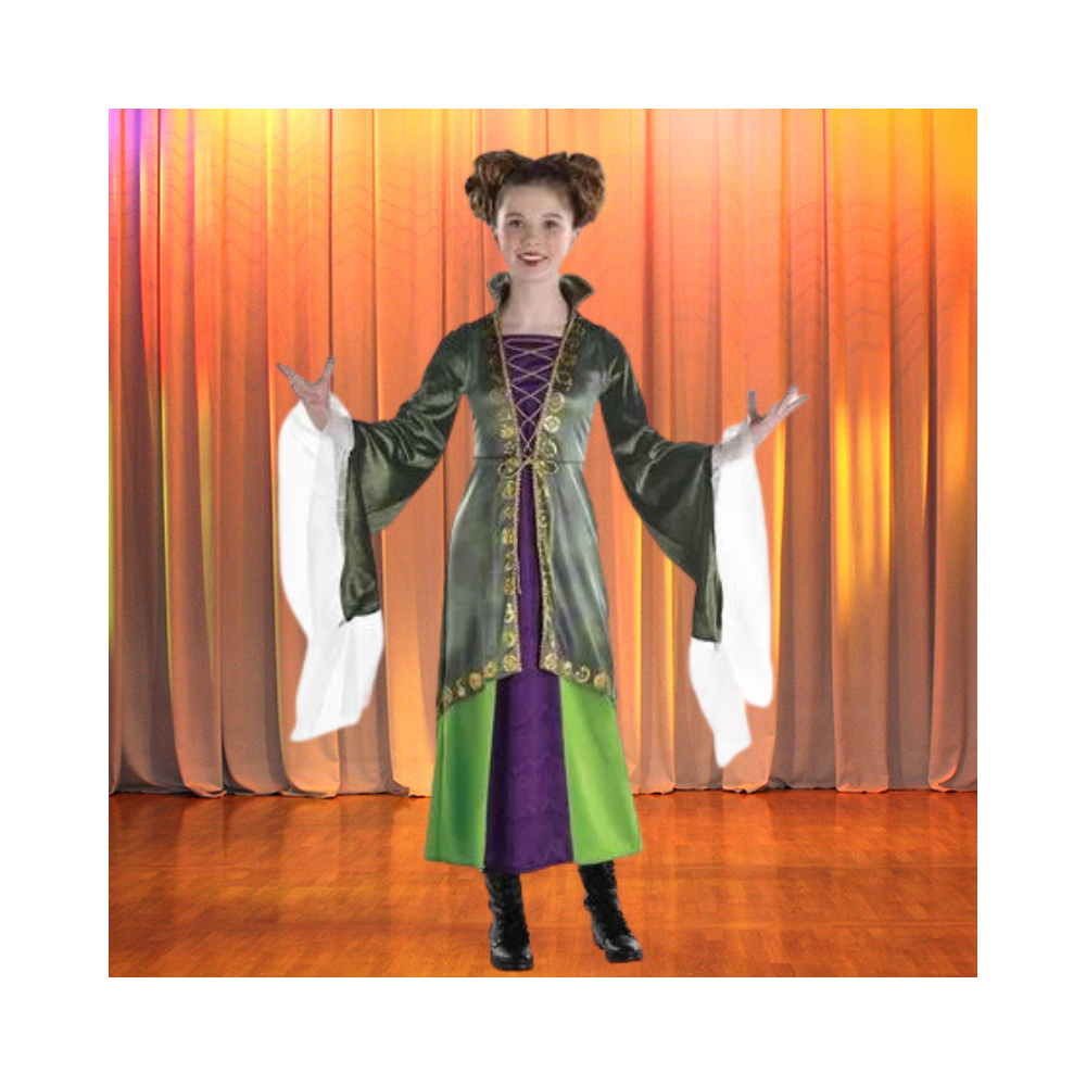 Halloween Kids Winifred Sanderson Costume - Disney Hocus Pocus