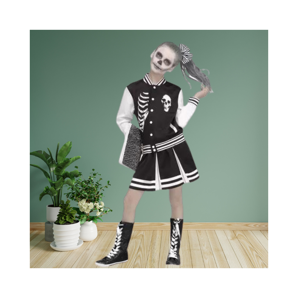 Halloween Kids Scare Squad Skeleton Costume