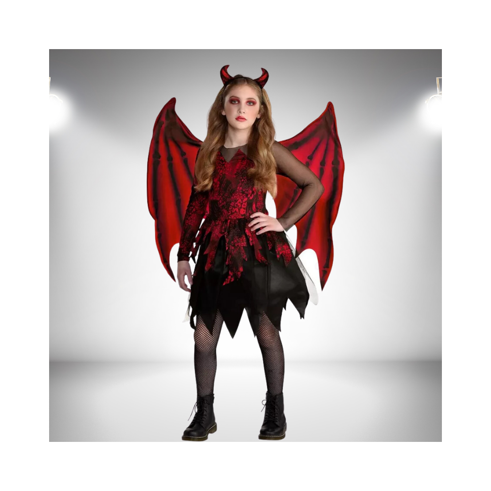 Halloween Kids Demonica Costume