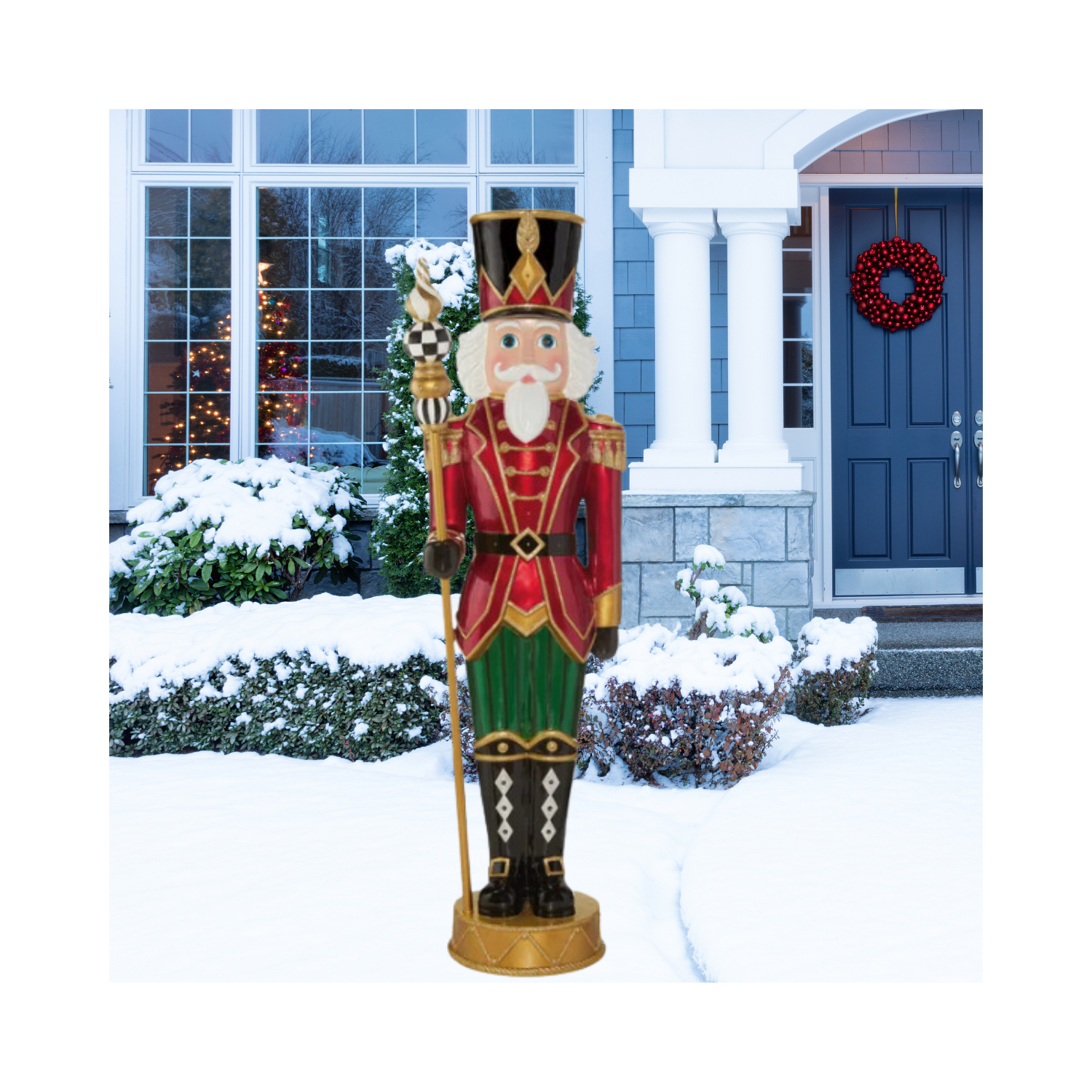 Christmas 6' Nutcracker with LED Lights & Music