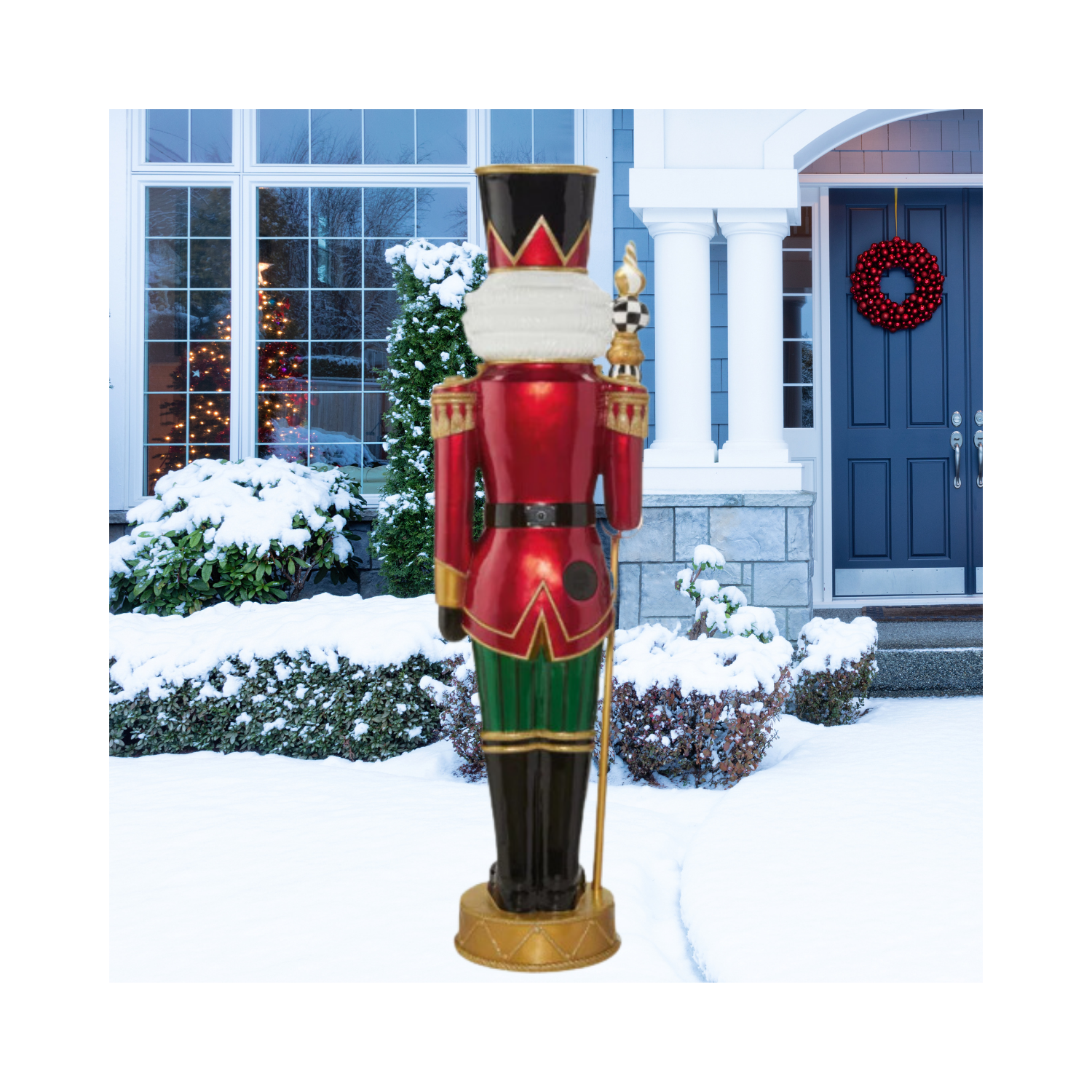 Christmas 6' Nutcracker with LED Lights & Music