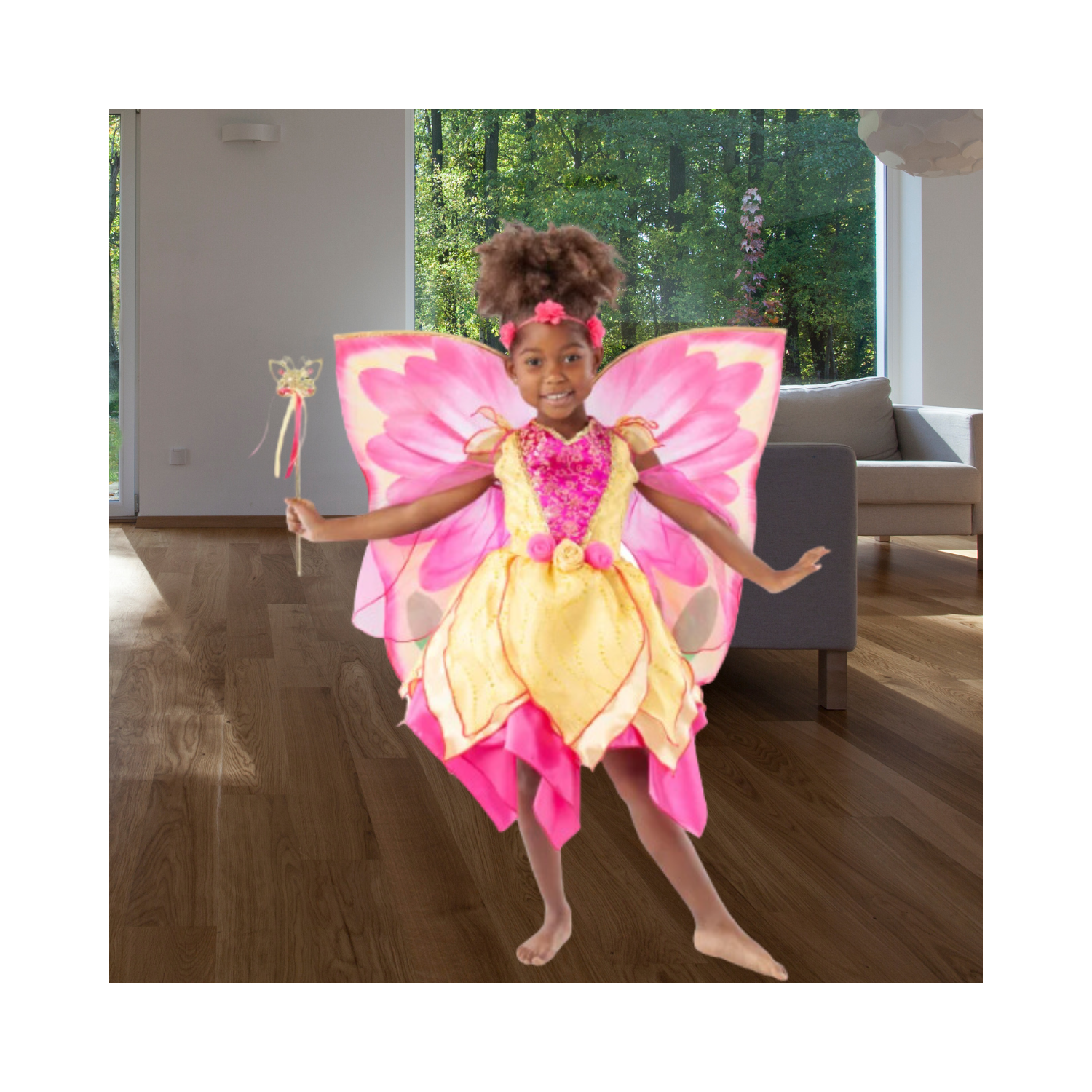 Halloween Flower Fairy Child Costume