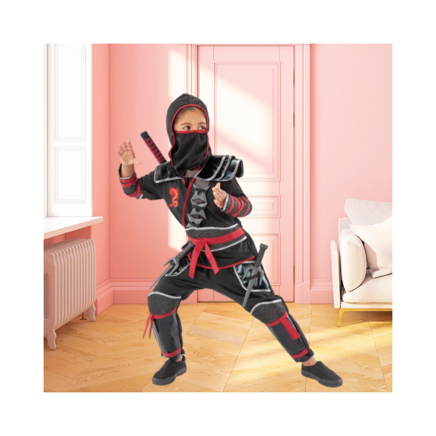 Halloween Dragon Ninja Child Costume