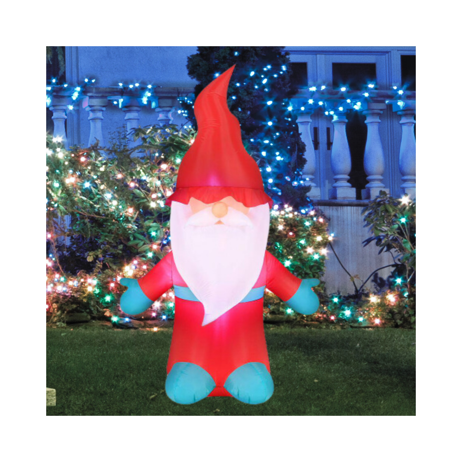 Christmas 6 ft. Inflatable Gnome