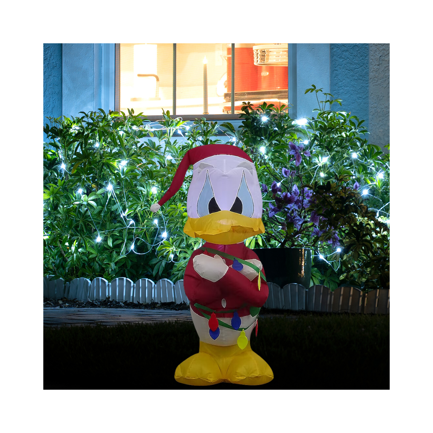 Christmas Disney 3.5-ft LED Donald Duck Inflatable