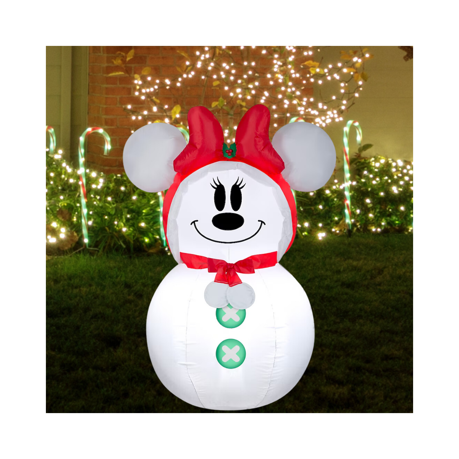 Christmas 3.5-ft LED Minnie Mouse Inflatable from Disney