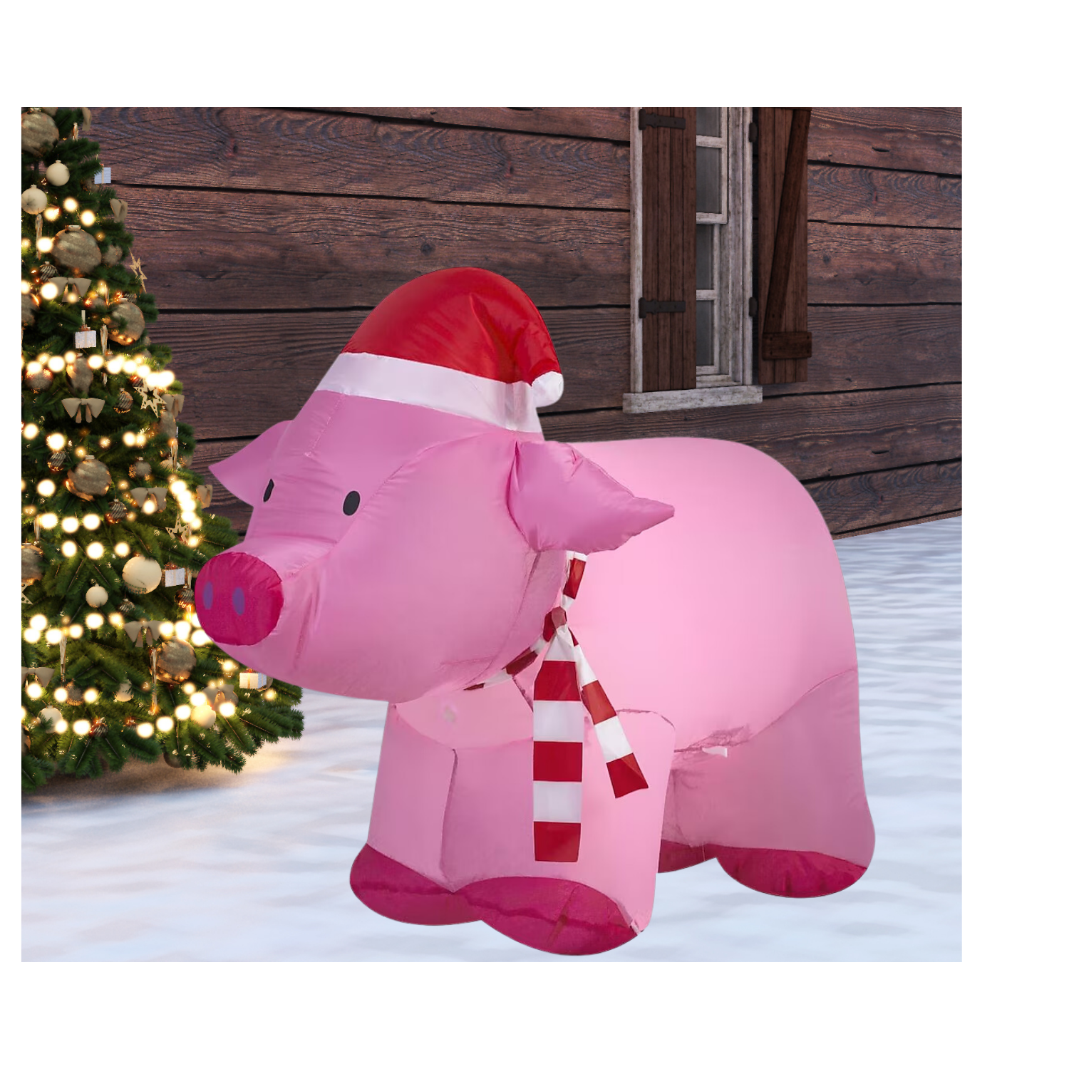 Christmas Gemmy 2.75-ft Lighted Inflatable