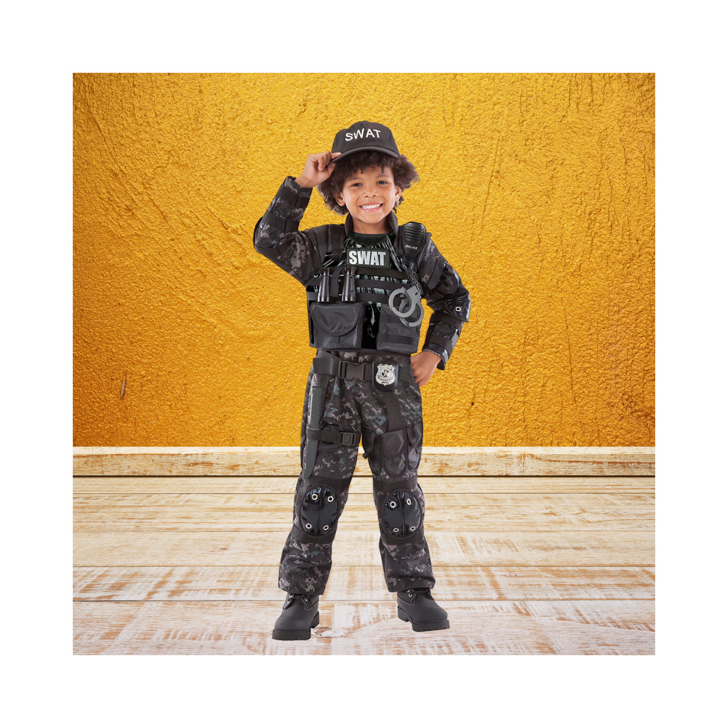 Halloween SWAT Team Kids Costume