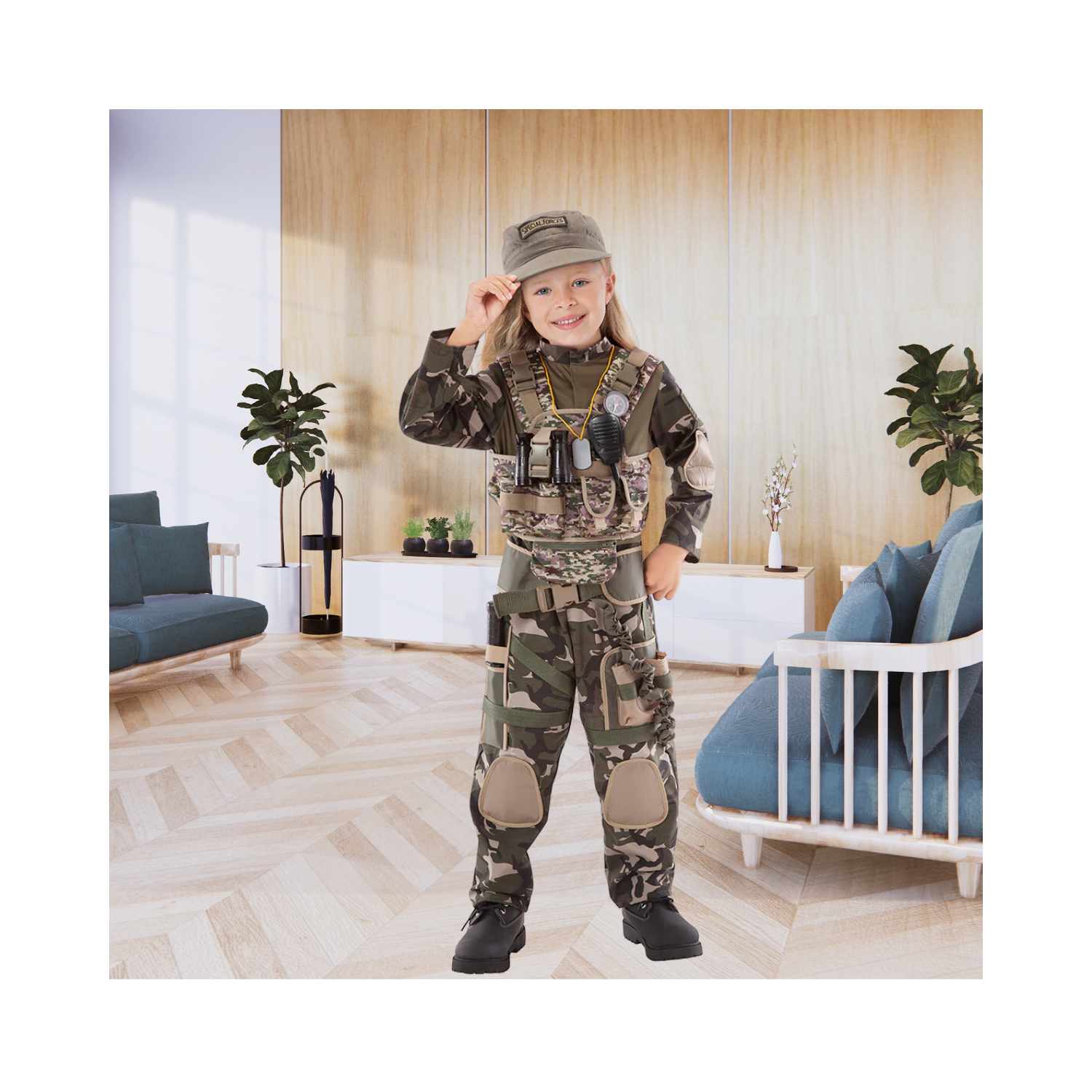 Halloween Special Forces Kid's Costume