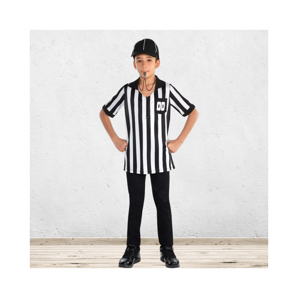 Halloween Kids Referee Costume Accessory Kit