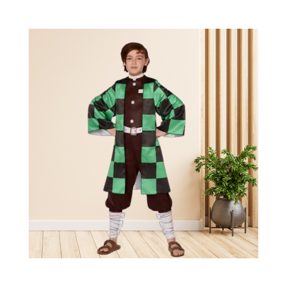 Halloween Kids Tanjiro Costume - Demon Slayer