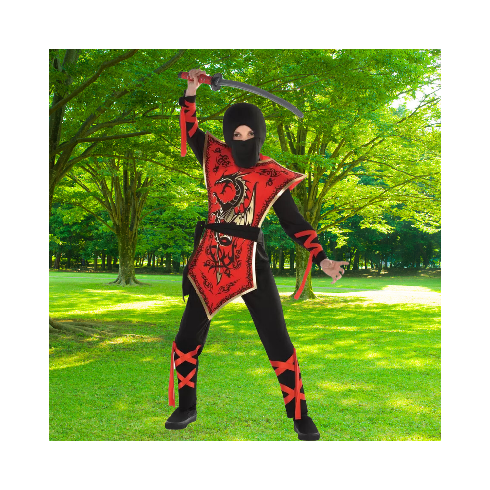 Halloween Boys Ninja Assassin Costume