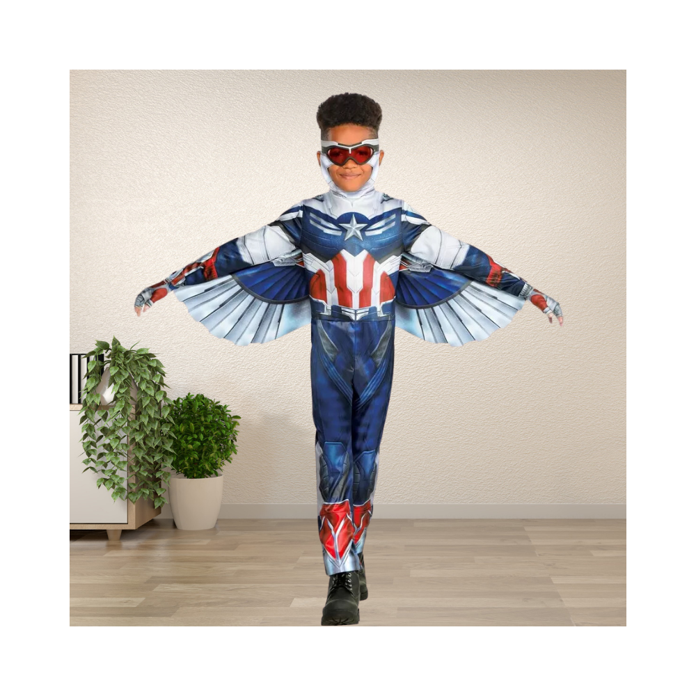 Halloween Kids Captain America Costume - Marvel The Falcon and the Winter Soldier