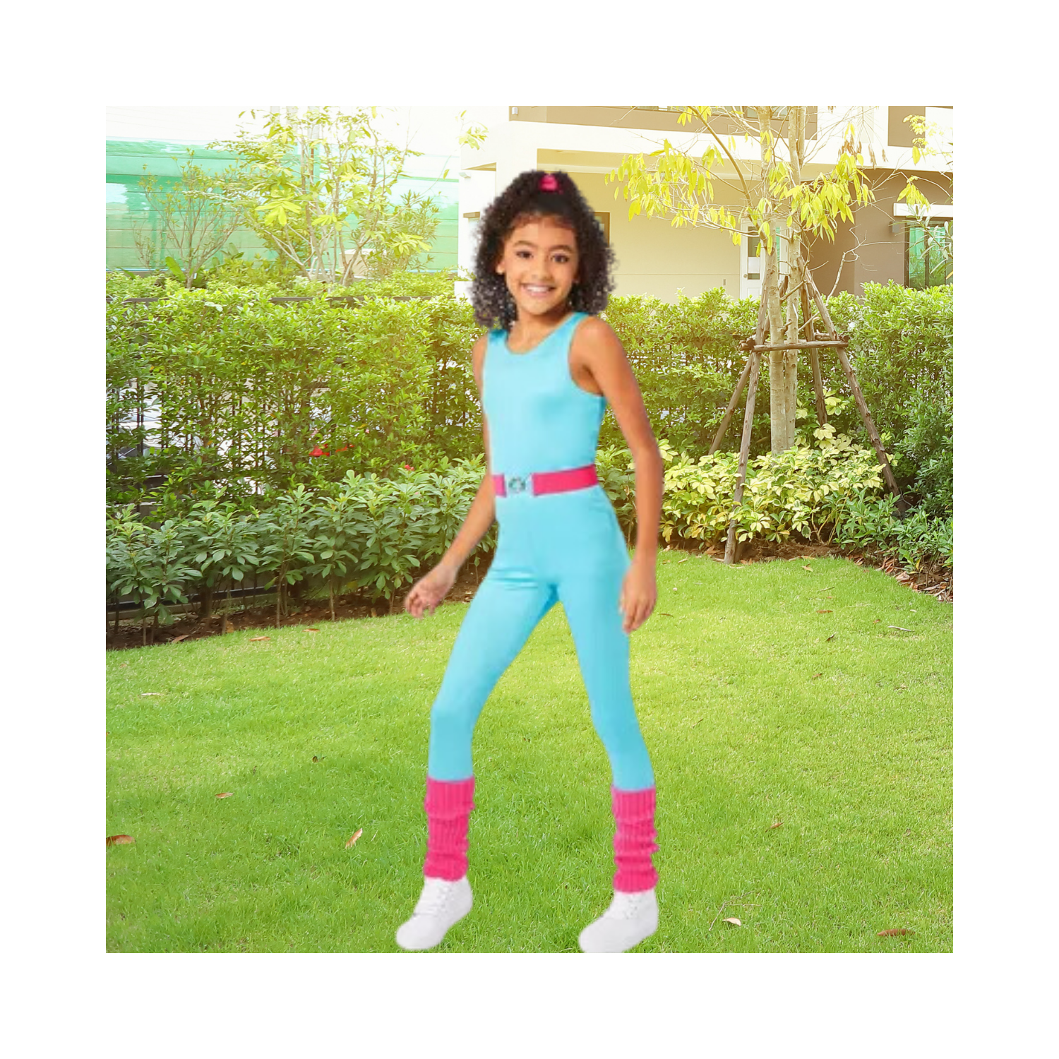 Halloween Kids Classic Aerobic Barbie Costume