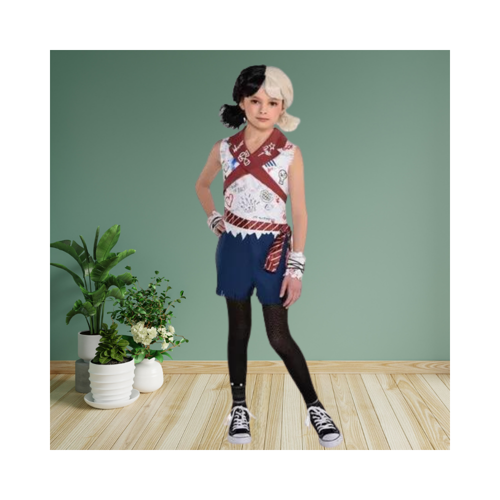 Halloween Kids' Gym Class Estella Costume - Cruella