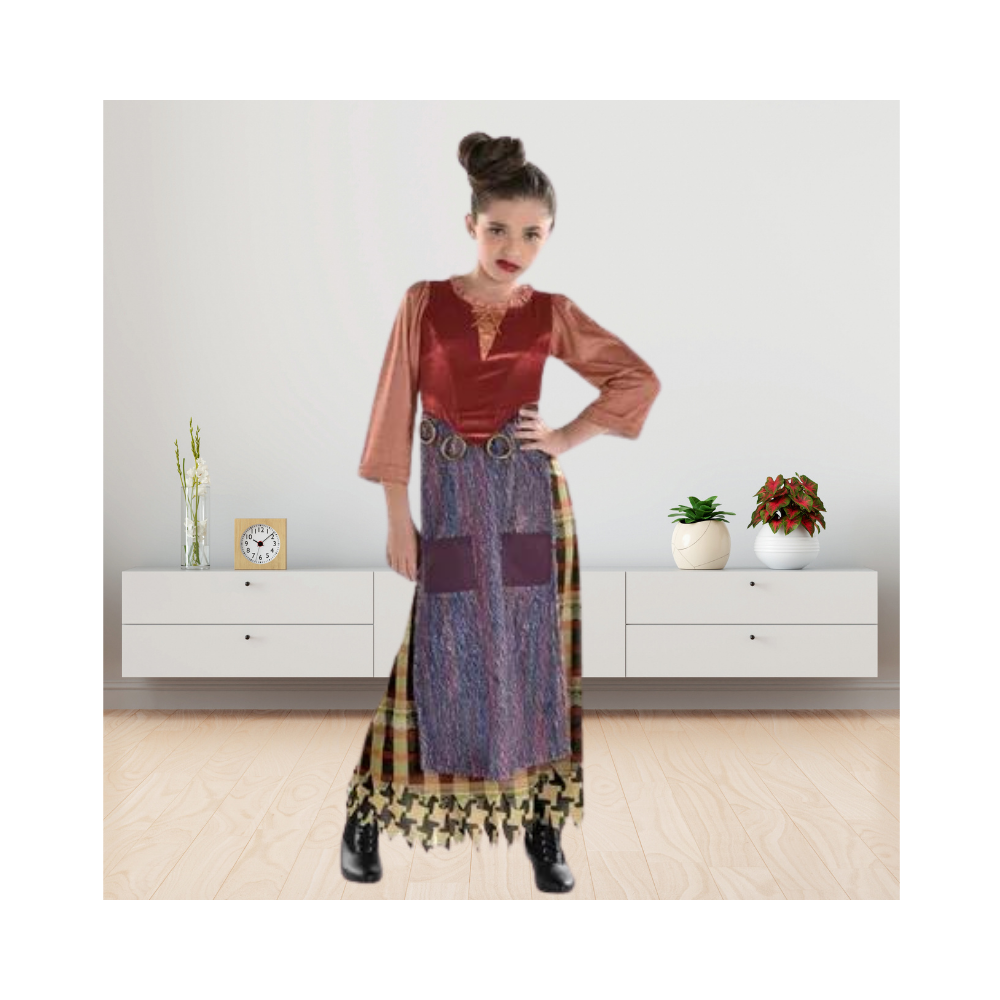 Halloween Kids' Mary Sanderson Costume - Disney Hocus Pocus