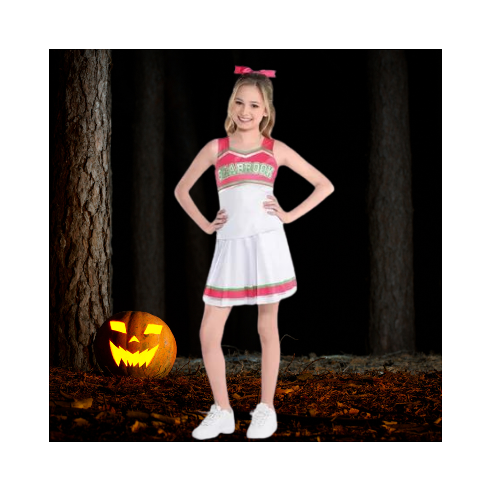 Halloween Child Addison Cheerleader Costume - Disney Zombies 2