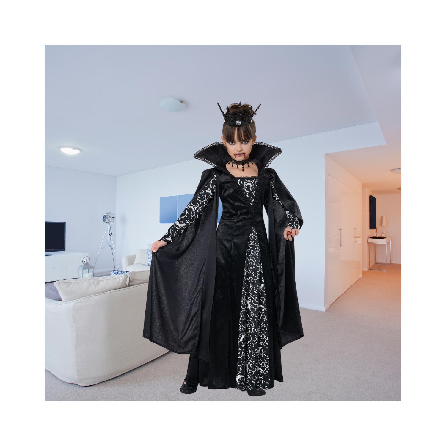 Halloween Vampire Queen Child Costume