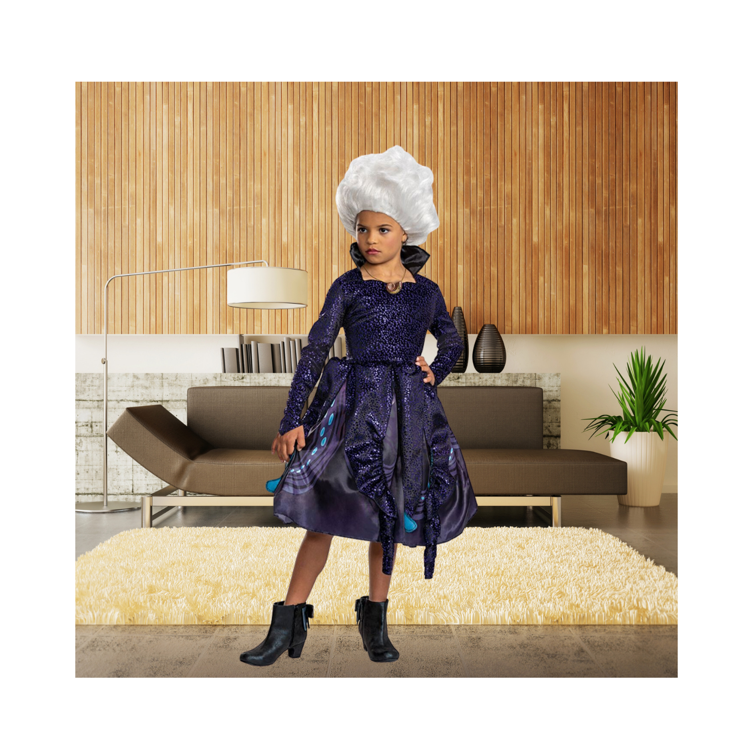 Halloween Ursula Deluxe Child Costume