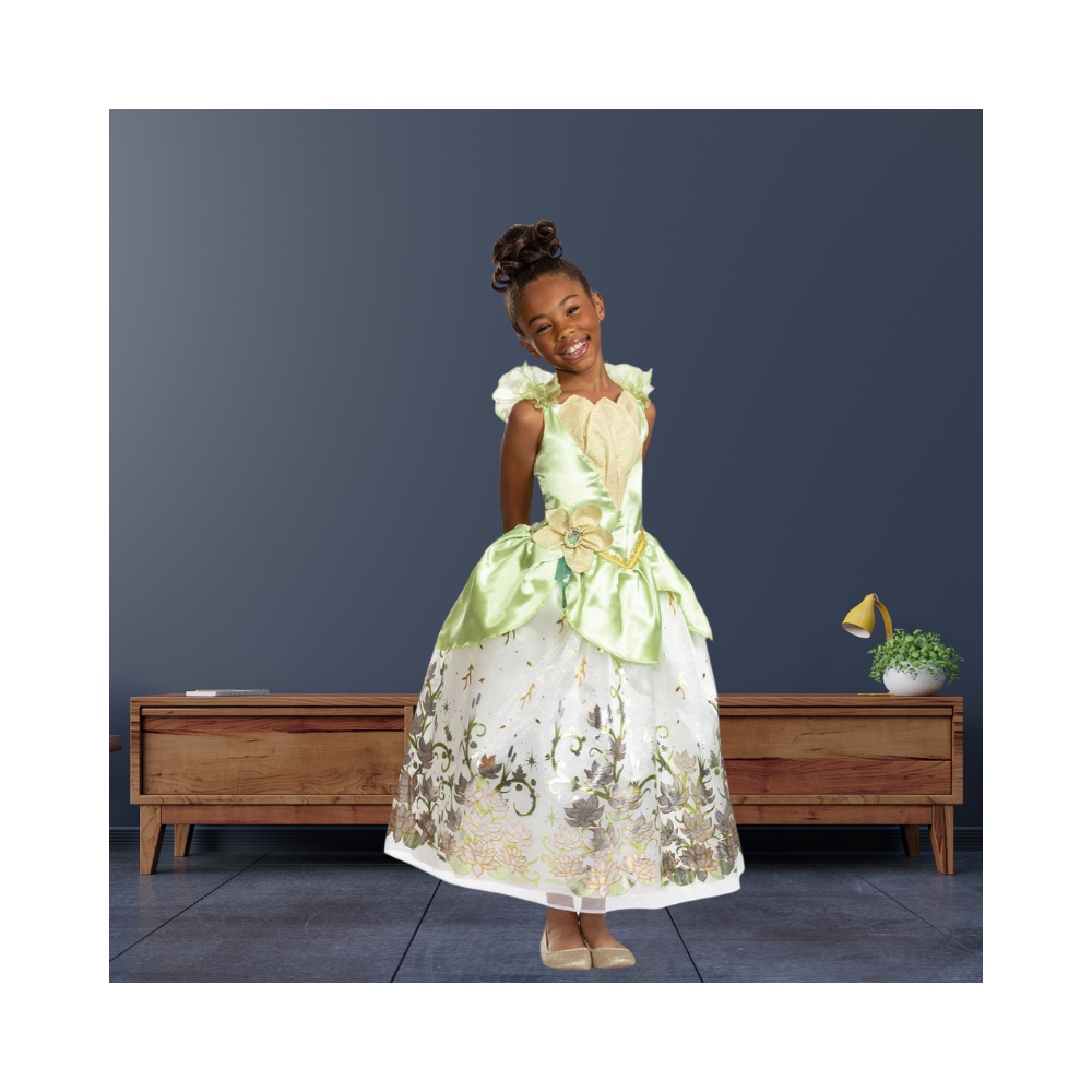 Halloween Disney Tiana Deluxe Child Costume