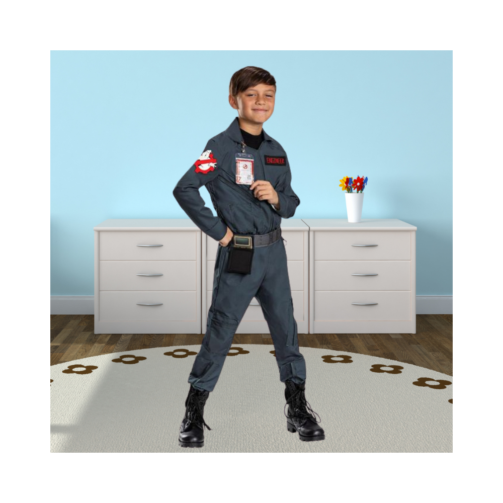 Halloween Ghostbusters Engineering Deluxe Child Costume