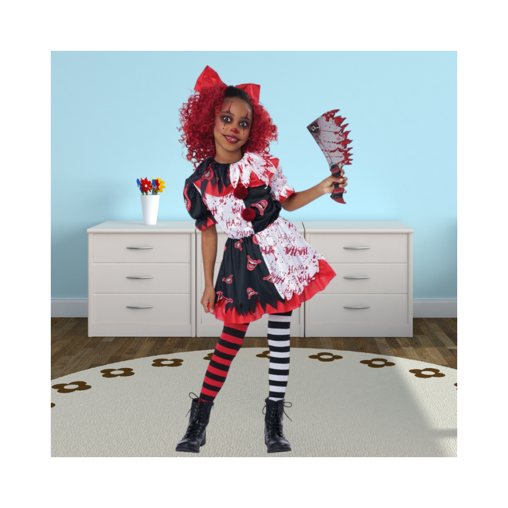 Halloween Chuckles, the Killer Klown Child Costume