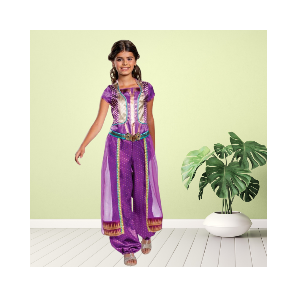 Halloween Jasmine Purple Classic Child Costume