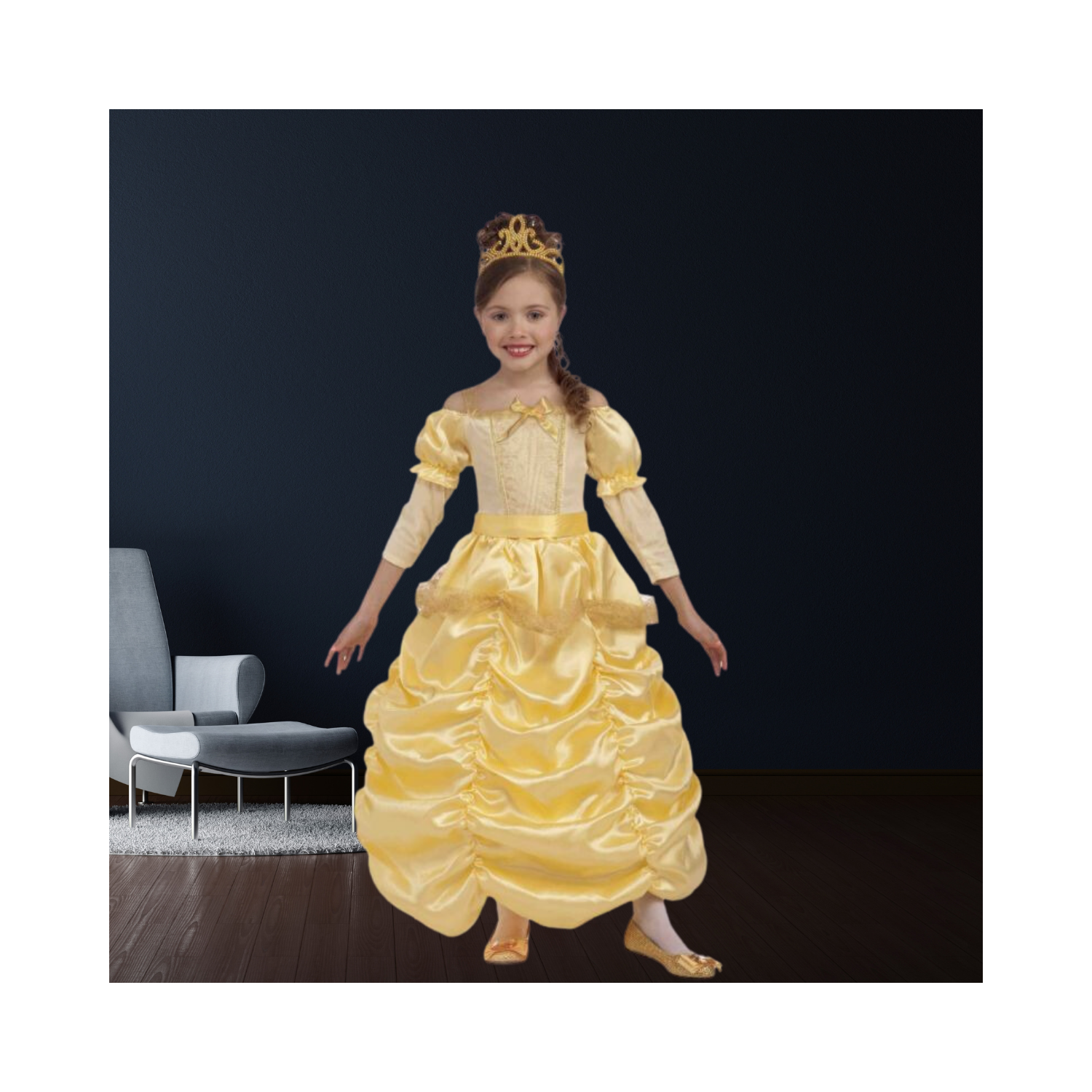 Halloween Beautiful Princess Child Costume (Medium)