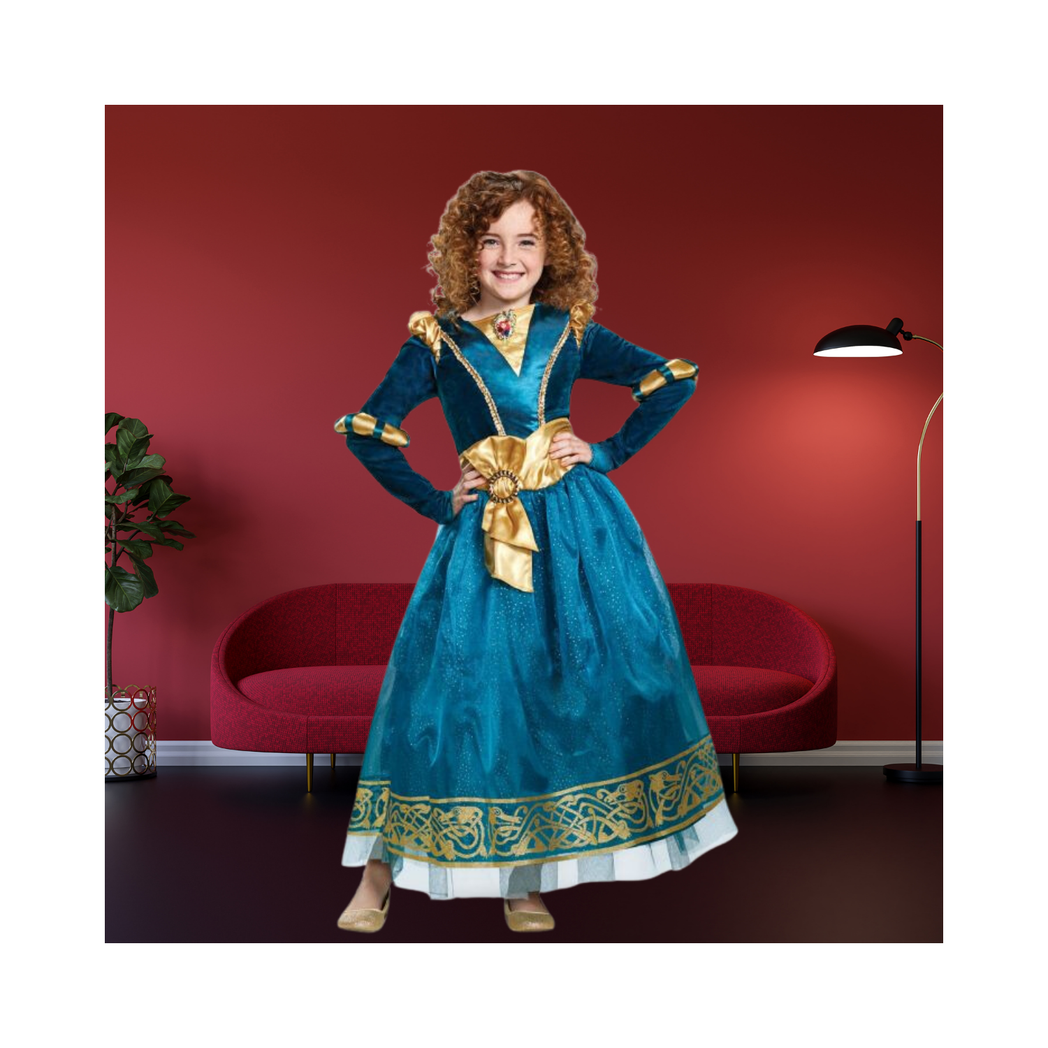 Halloween 2018 Deluxe Merida Child Costume