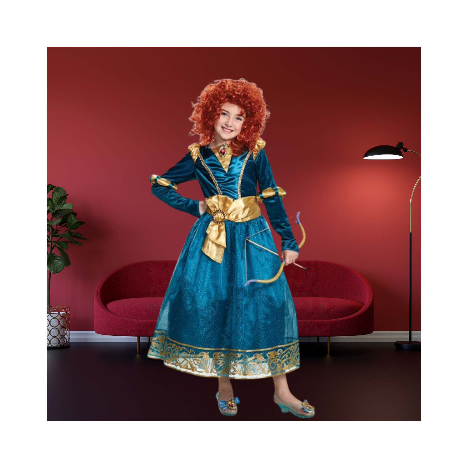 Halloween 2018 Deluxe Merida Child Costume