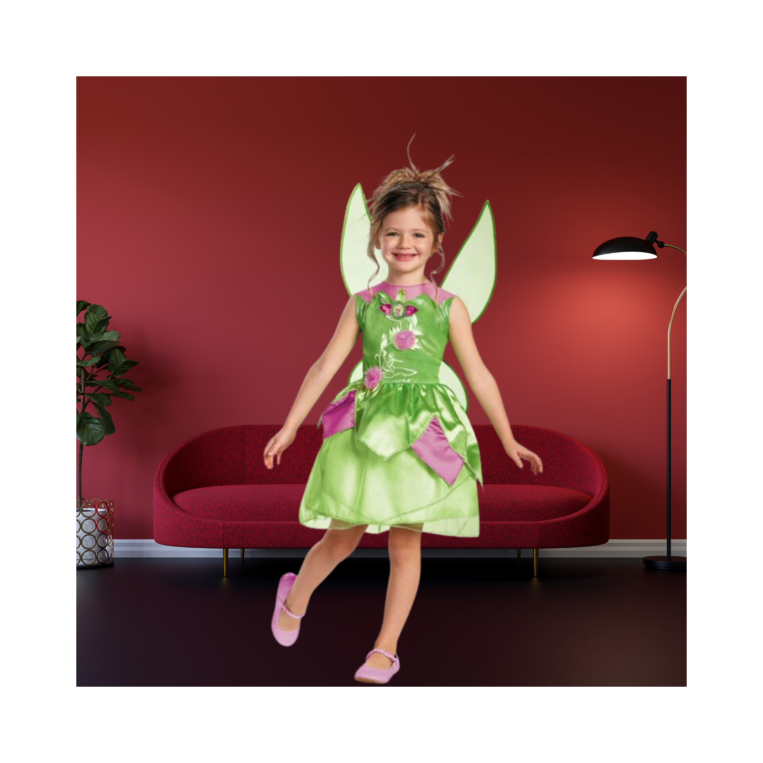 Halloween Disney Fairies Tinker Bell Classic Child Costume