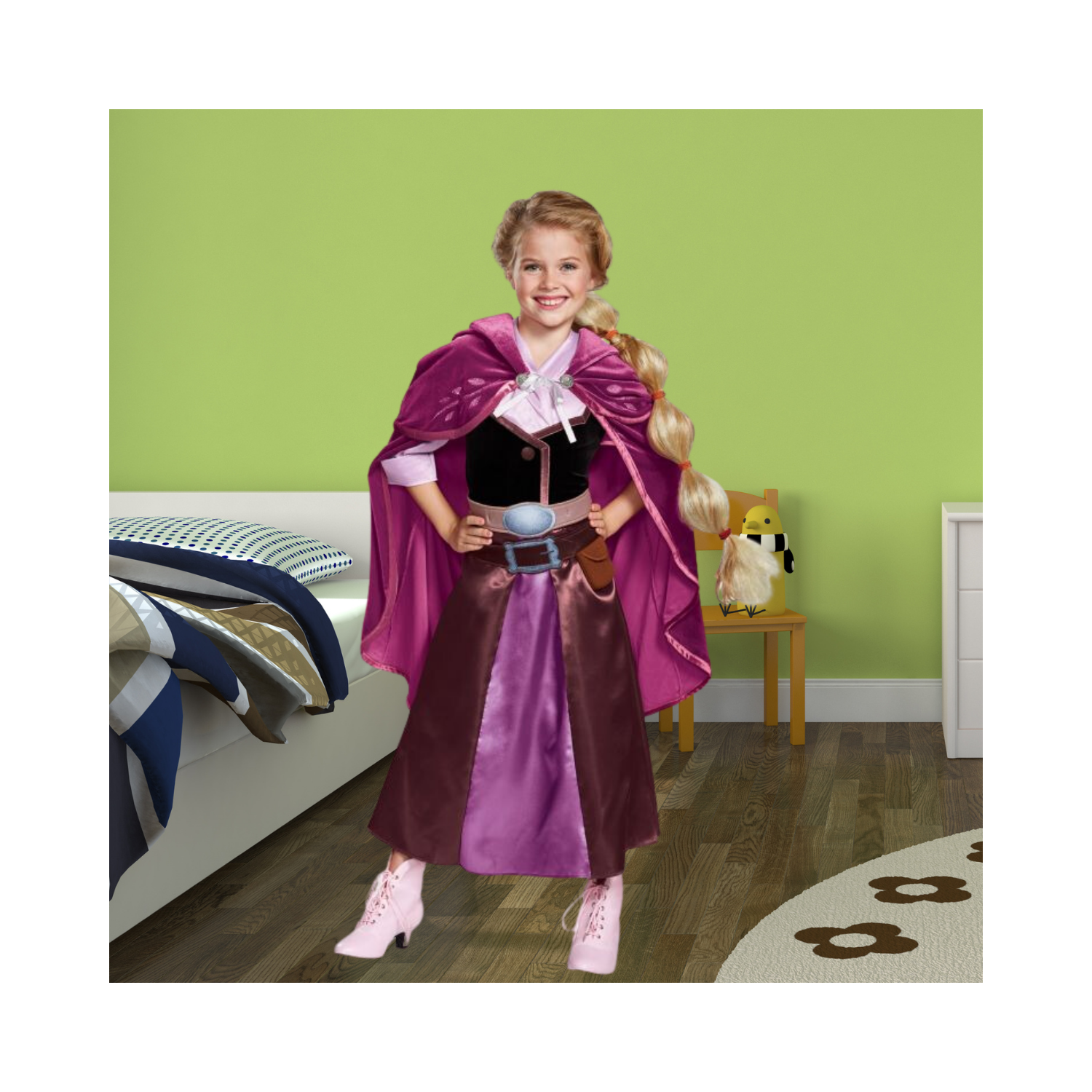 Halloween S2 Rapunzel Deluxe Child Costume