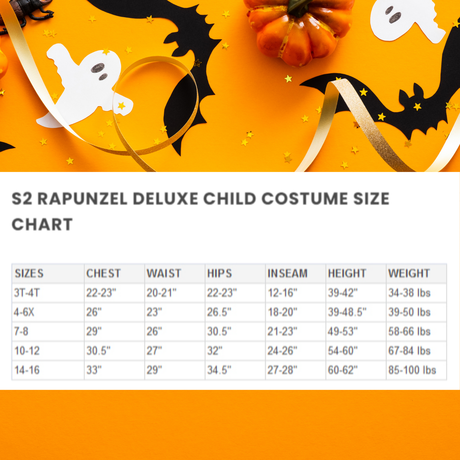 Halloween S2 Rapunzel Deluxe Child Costume