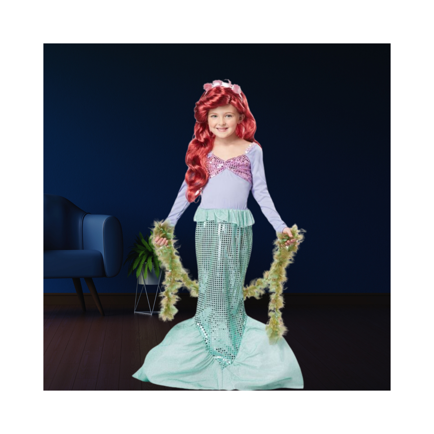 Halloween Little Mermaid Child Costume