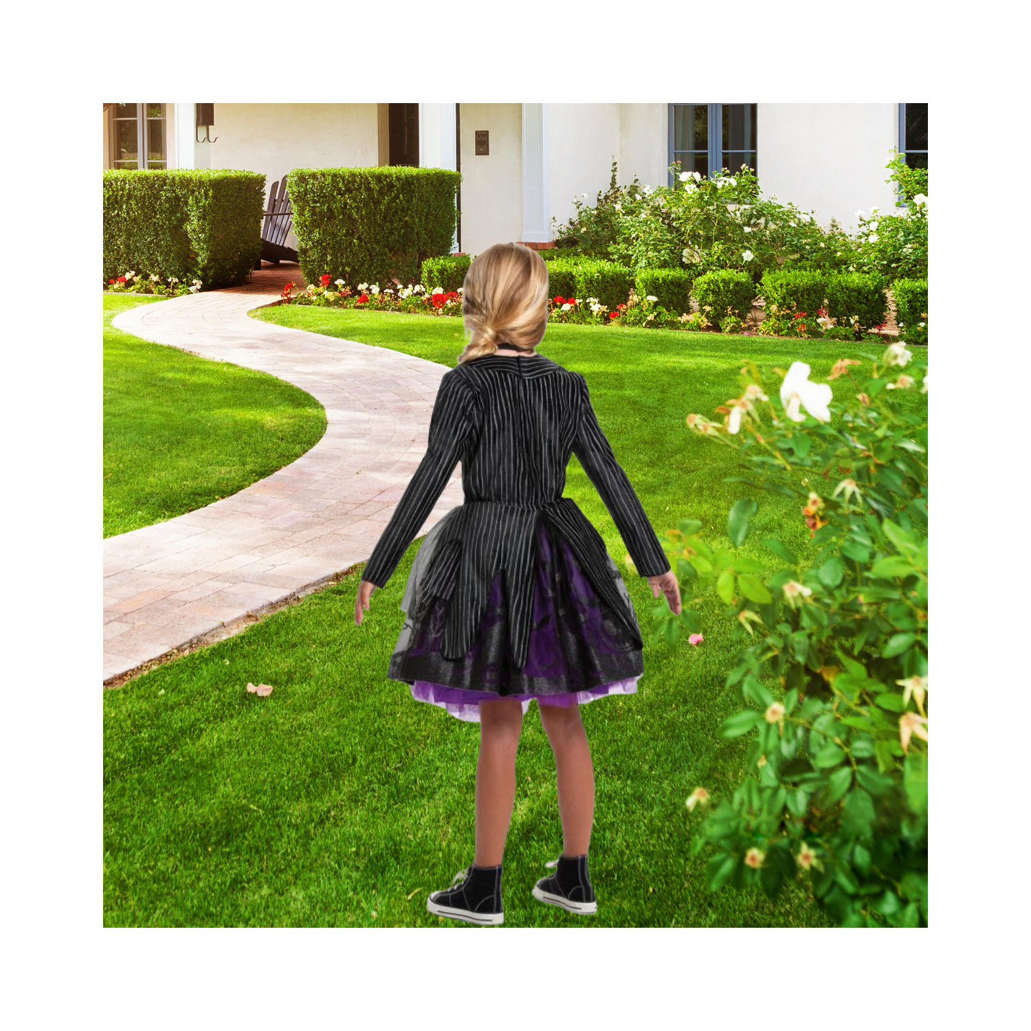 Halloween Jack Skellington Tutu Deluxe Child Costume