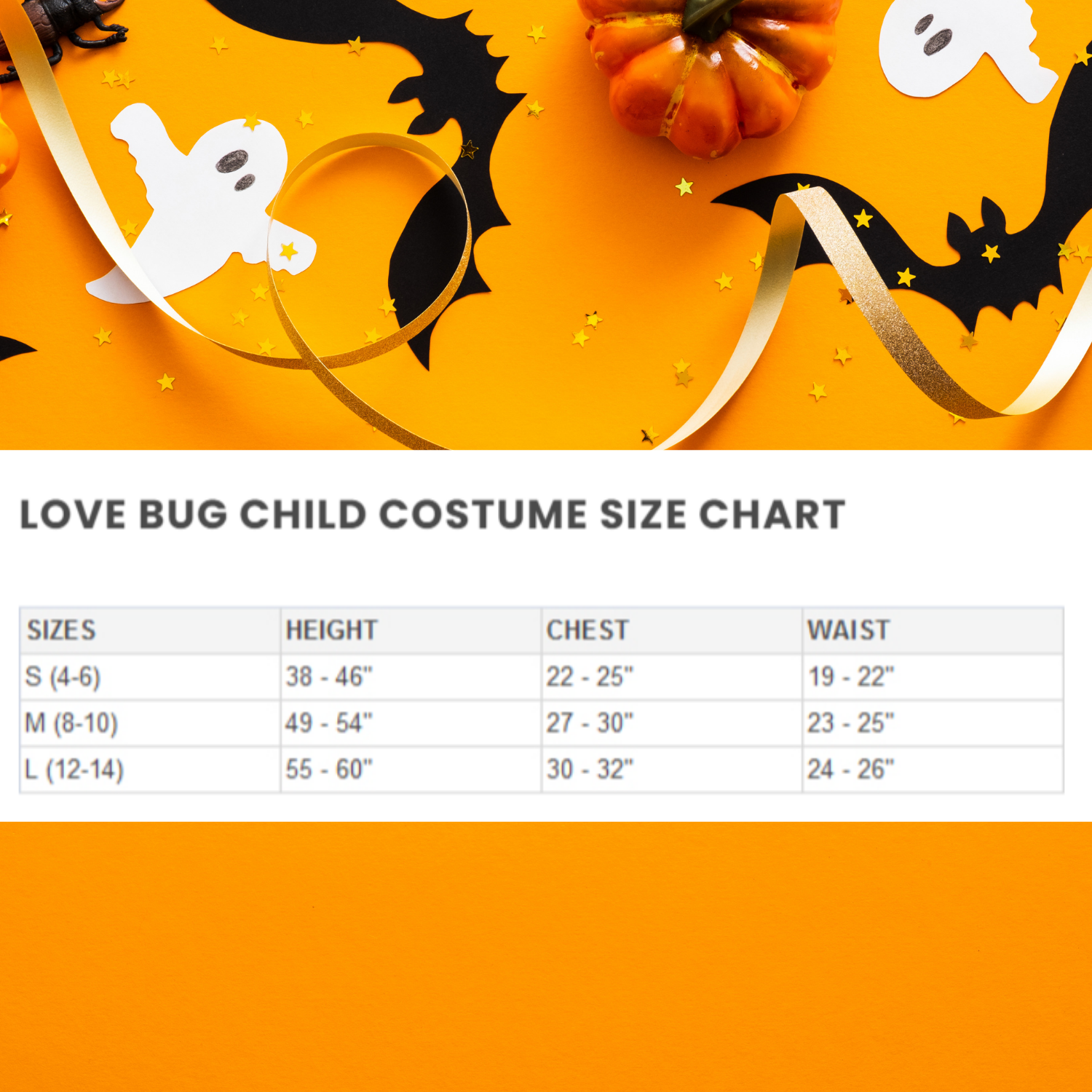 Halloween Love Bug Child Costume